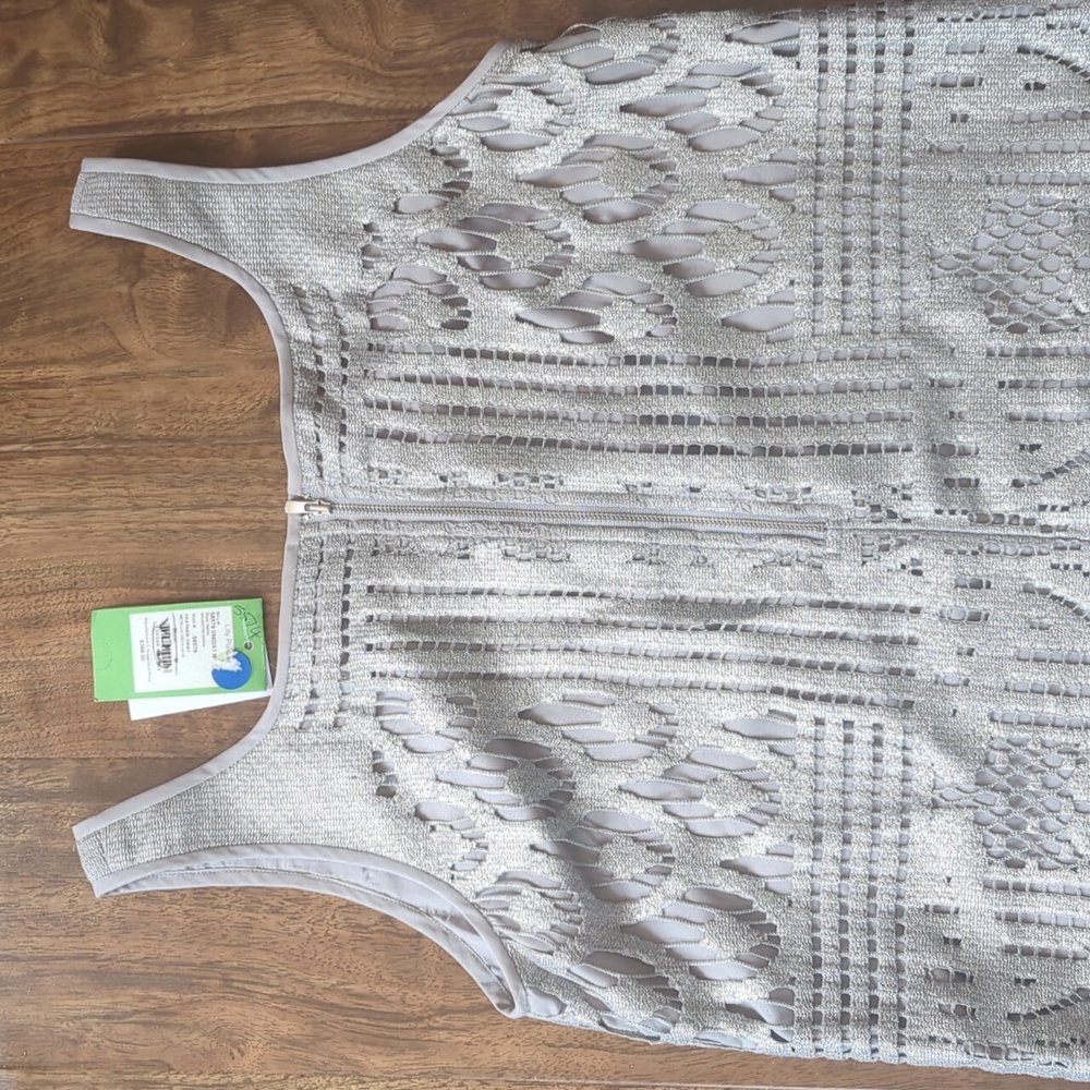 Lilly Pulitzer Silver Arlington Dress - Picture 4 of 11